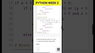 PYTHON WEEK 2 GRADED ASSIGNMENT #iitm #python #gradedassignment
