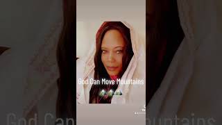 My God Is Awesome He can Move Mountains motivational god awesome shorts