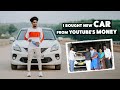 Bought new car from youtubes money 
