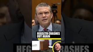 Pete Hegseth Crashes Out Again