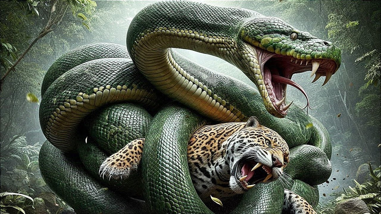Giant Python Wraps Its Prey in a Tight Coil | Wildlife Encounter ...