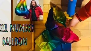 Foil large number rainbow balloon #review #party by A Breezy Creation 62 views 1 month ago 1 minute, 9 seconds