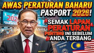 Awas Warga Emas! Peraturan Pasport Baharu Bermula Mei 2026 Boleh Buat Penerbangan Anda Ditolak.