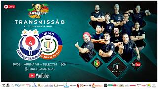 TAÇA FARROUPILHA - 2º JOGO SEMIFINAL - AEU X UNIÃO TRÊS MAIENSE / AO VIVO COM IMAGENS - BOX 3 TV