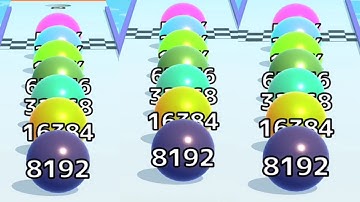 Ball Run Infinity - All Levels 101 To 125 Gameplay Android iOS " Ball Run 2048