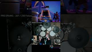 PRO DRUMS - 24K Magic by Bruno Mars #fortnite #drums #shorts