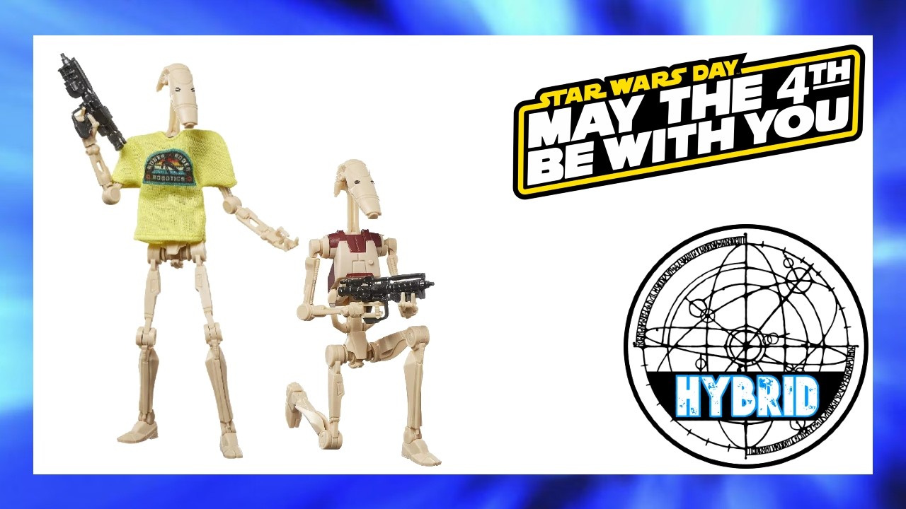 Star Wars The Black Series May 4th B1 Battle Droid - A Hybrid Toy