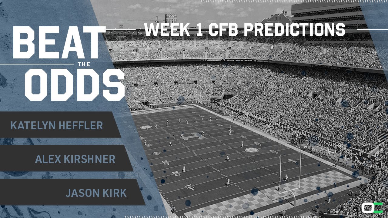 Beat The Odds College Football Week 1 Predictions & Expert Betting