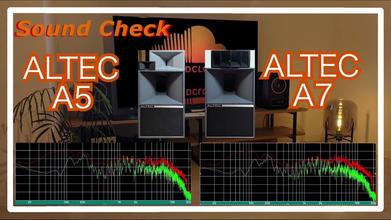 アルテック　ボックス　A7 A5 altec jbl ALTEC A5 vs ALTEC A7 [speaker Sound Comparison スピーカー音比較