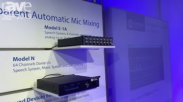 ISE 2019: Dan Dugan Shows Automatic Microphone Mixing System as an Add-on for A Mixing Board (Dutch)