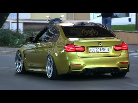 CRAZY SPEC BMW M3 F80 In Monaco | LOUD POPS AND BANGS!