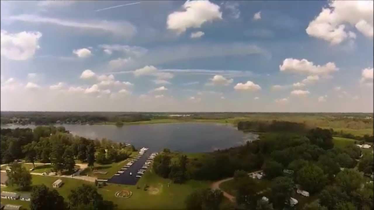 Indian Lake Nazarene Camp climbing wall boat launch and high shots