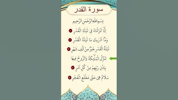 محمد الفقية - سورة القدر
