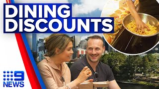 Melbourne restaurants offer dining discounts to save CBD venues | 9 News Australia screenshot 4