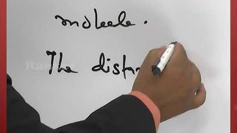 The Mean Free Path | Kinetic Theory of Gases | Physics | Manoj Pandey | NEET | JEEMAIN | EAMCET