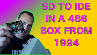 Installing IDE2IC and Gotek in classic 486