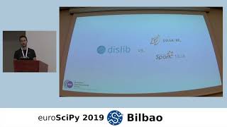 EuroSciPy 2019 Bilbao - High performance machine learning with dislib - Javier Álvarez