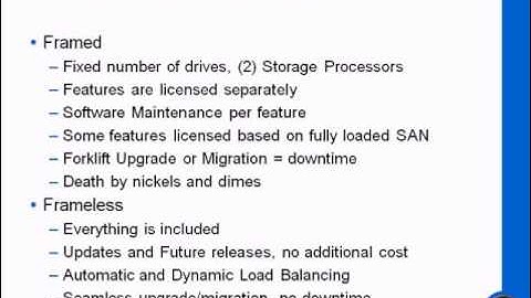 EqualLogic Frameless Architecture Part 2