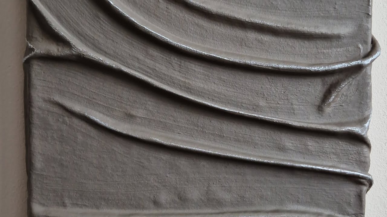 Textured art, 3D art tutorial, create artwork with me, make your own art, fabric art.