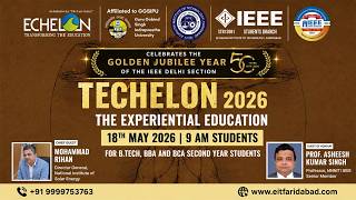 Echelon Institute of Technology || Techlon 2k26 || IEEE Student Branch