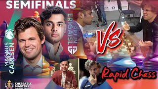 Semi Final!!! Magnus Vs Arjun Erigaisi || Champions Chess Tour Chessable Masters 2025