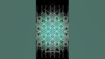 Emergent patterns | creative coding #generativeart #mathart #chaos