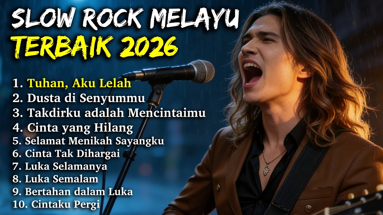 Slow Rock Viral 2026 Full Album / Lagu Sedih Menyayat Hati / Lagu Jiwang Malaysia/ Pop Melayu