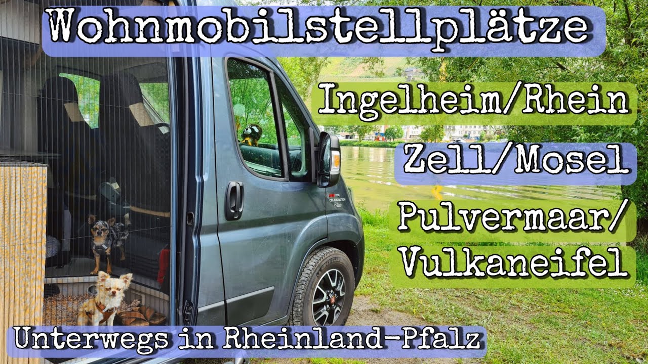 Camping | Zell Mosel | Pulvermaar Vulkaneifel | Wohnmobilstellplätze | Kastenwagen | Wohnmobil