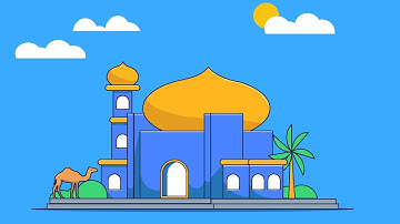 "How to Draw the Perfect Flat Vector Mosque in Illustrator? Here