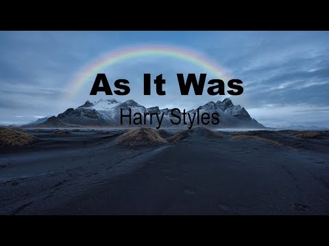 As it was | Harry Styles | Moonlight | Lyrics