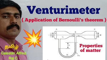 Venturimeter|properties of matter|Bernoulli
