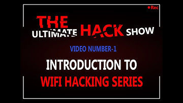 Introduction to "WiFi Hacking Series"