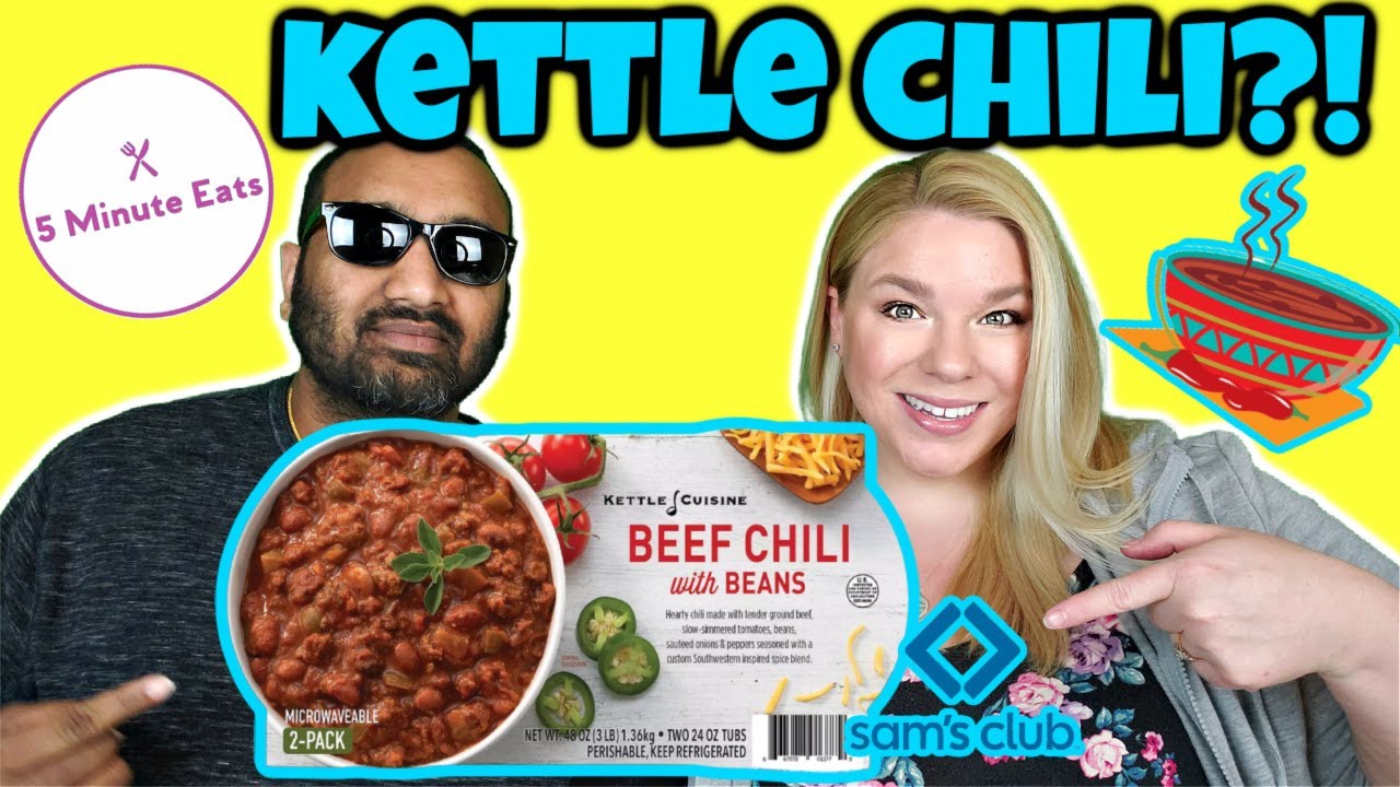 Sam's Club Kettle Cuisine Beef Chili with Beans Review