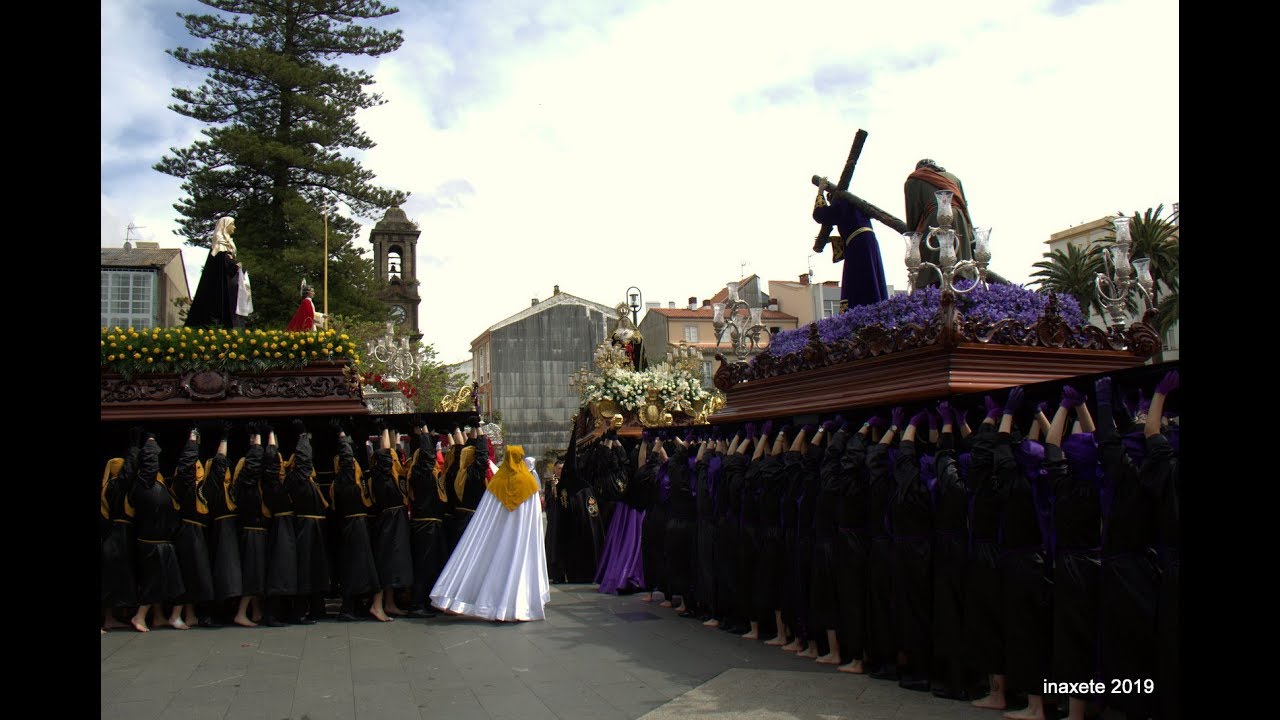 Procesión Santo Encuentro Ferrol abril 2019