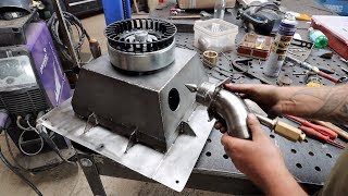 North Wales 1.5 Kw Hydroelectric System Part 5 Making The Turgo Turbine