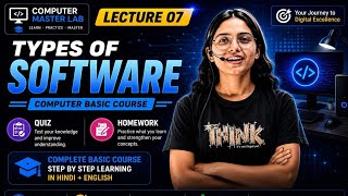 Types of Software Explained | System, Application & Programming Software – Lecture 7