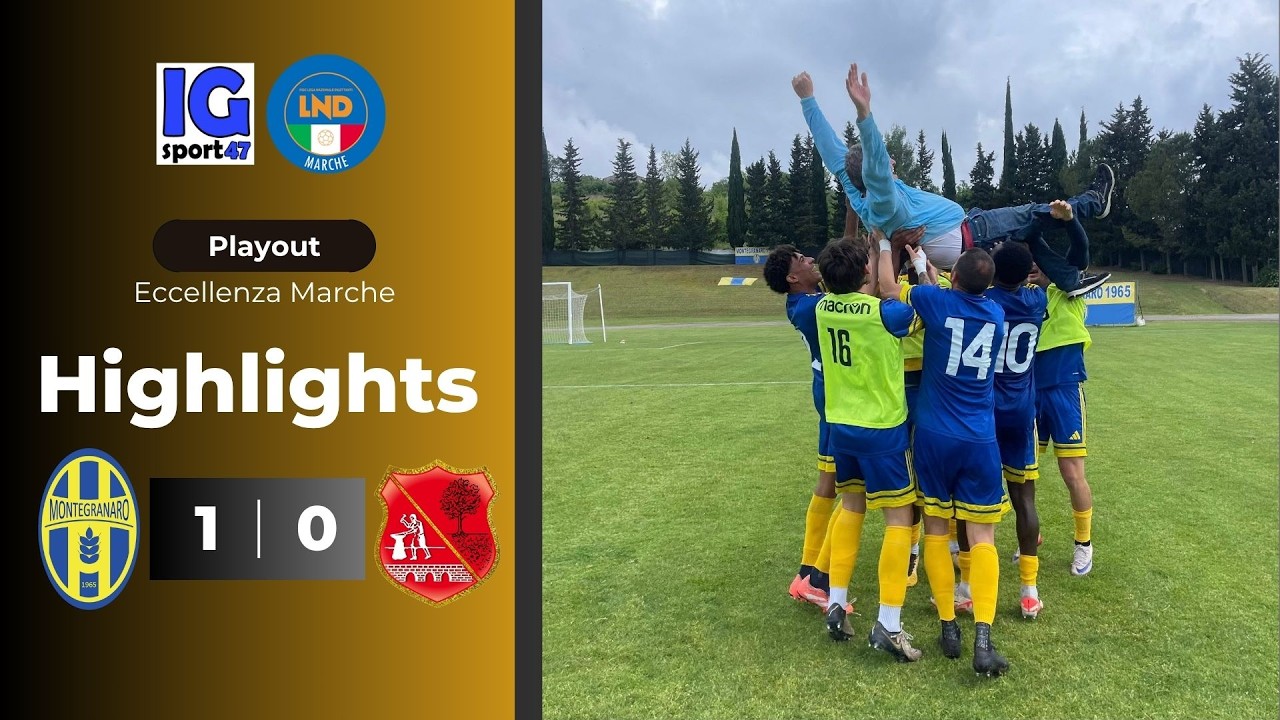 Montegranaro-Fabriano Cerreto 1-0 (Play-out Eccellenza Marche)