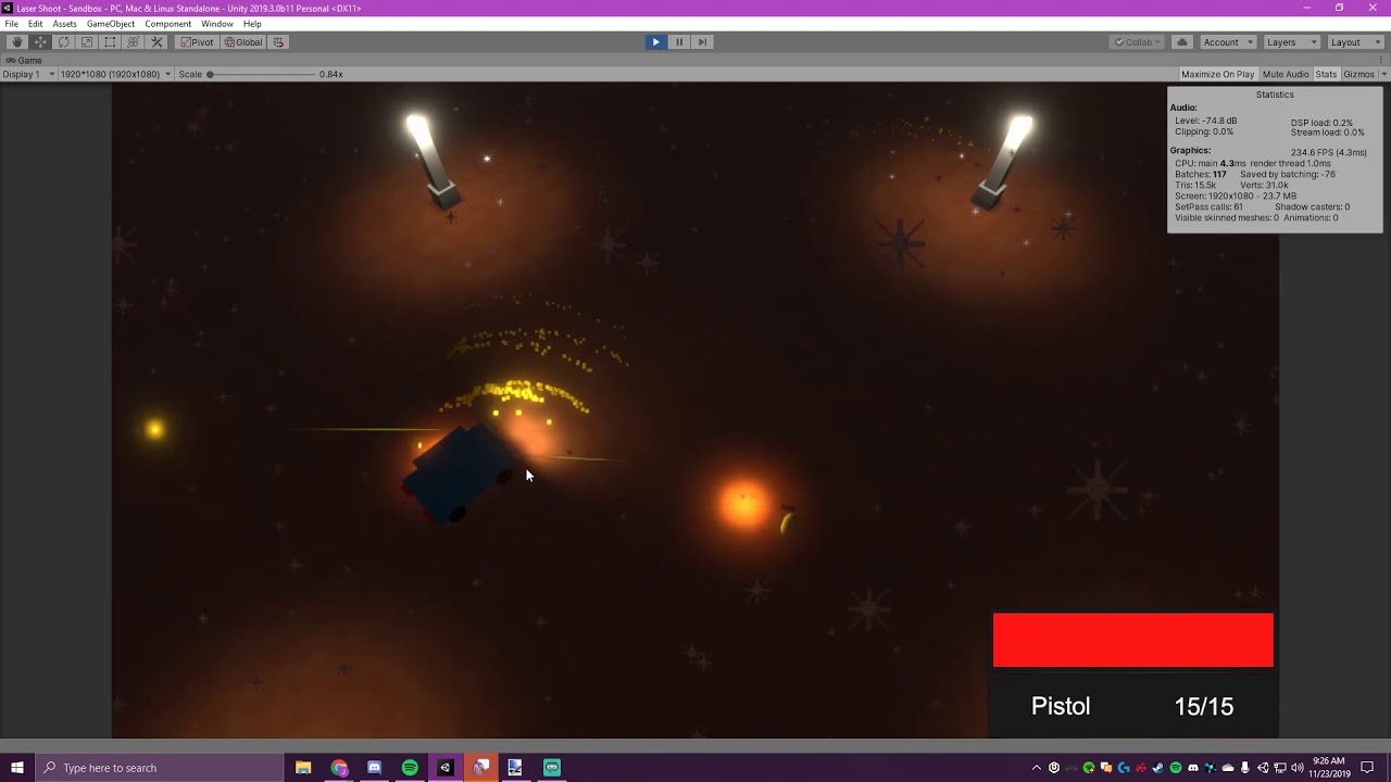 Laser Shoot Current Goal To Be Visually Appealing YouTube