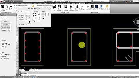 Secciones en Vigas y Columnas Plug In AutoCAD