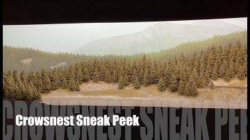 2023 Layout Sneak Peek - Crowsnest Area Progress