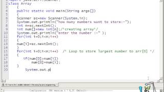 Detailed 13  How to find  smallest element in the araay by java programming Profile