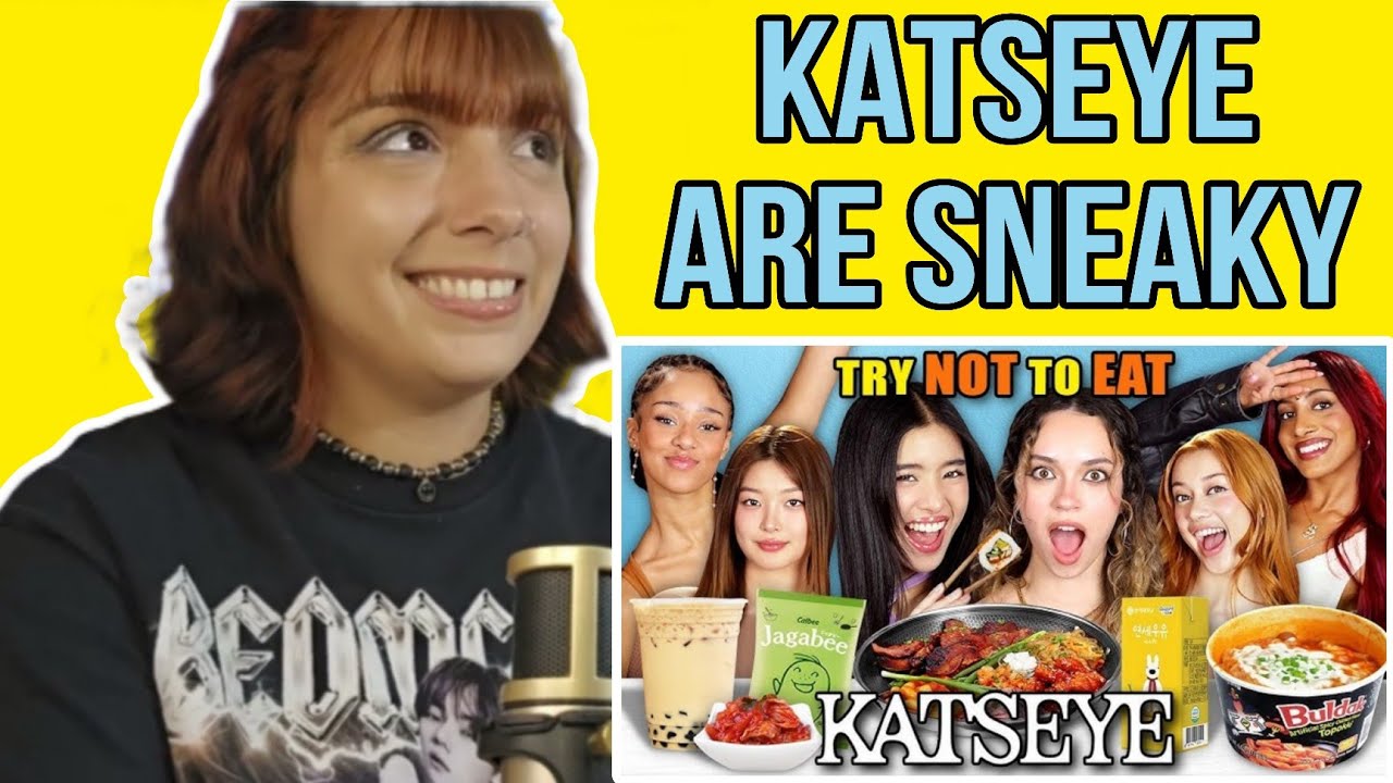 KATSEYE Tries Not To Eat - K-Pop Idols Favorite Foods! | REACTION 