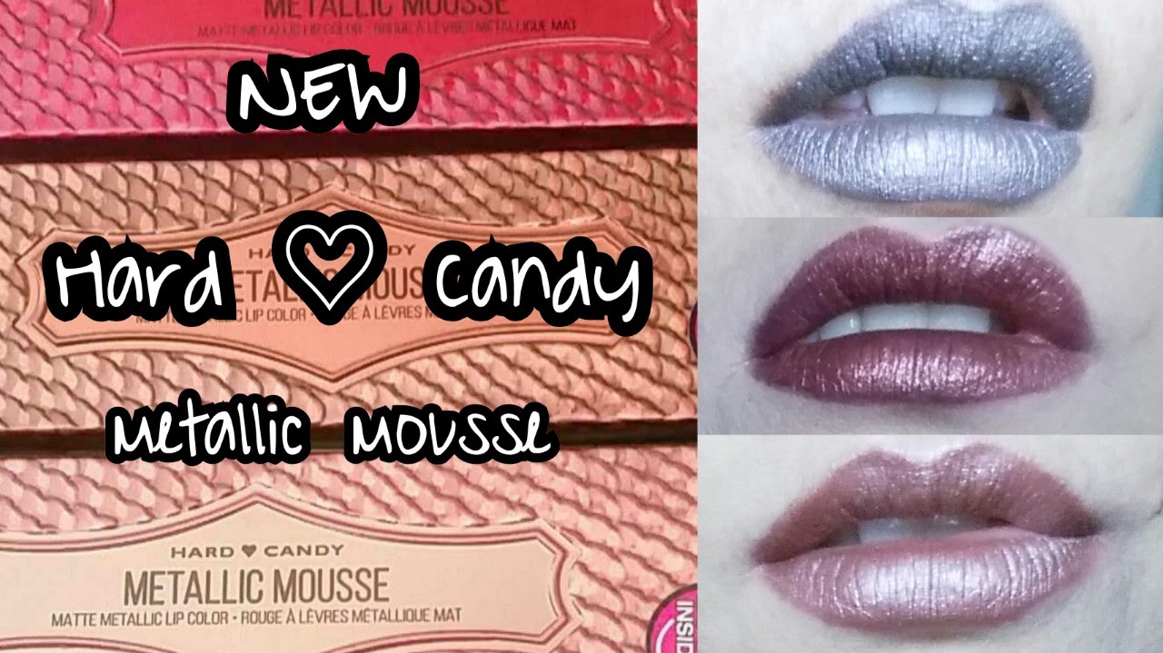 NEW Hard Candy Metallic Mousse Liquid Lip YouTube