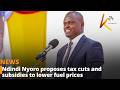 Ndindi Nyoro proposes tax cuts and subsidies to lower fuel prices