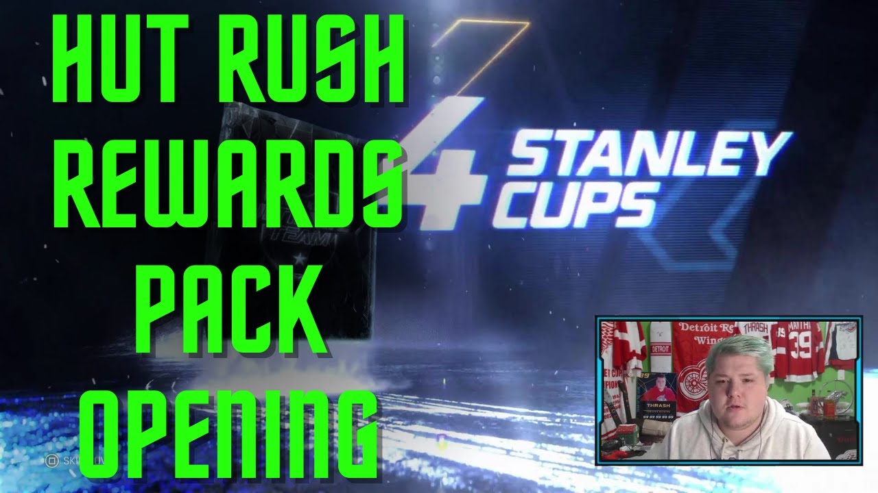 OPENING ALL HUT RUSH REWARDS PACKS NHL 21 YouTube