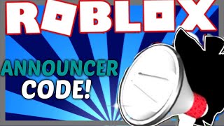 HOW TO GET THE ANNOUNCER CODE IN ARSENAL | Roblox