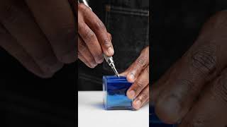Slicing Glass Cube #satisfying #relax #relaxing #asmr #relaxingvideo