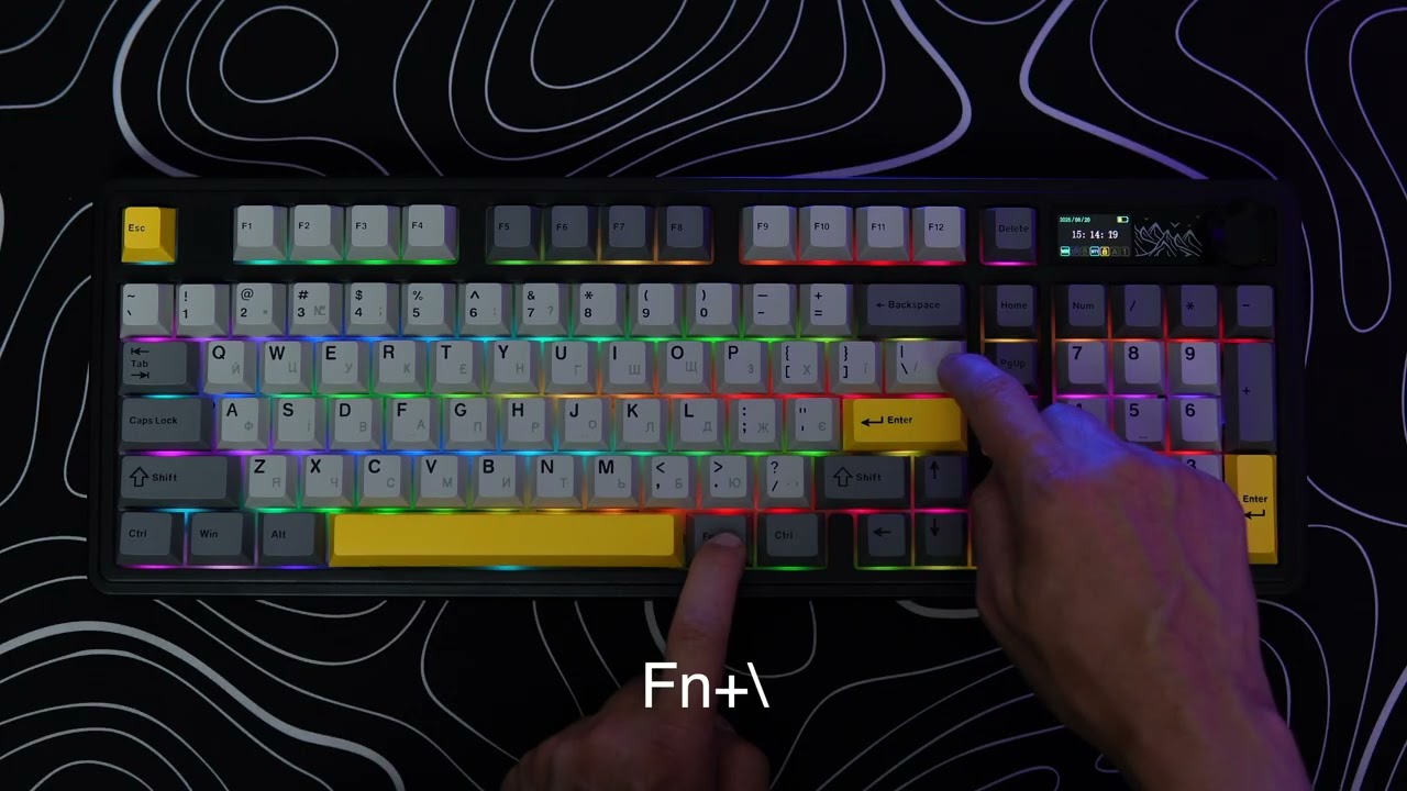 Ajazz AK980-V2-G-BGY