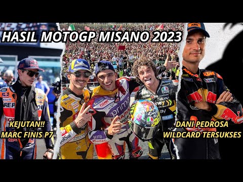 MARC MARQUEZ ON FIRE💥HASIL MOTOGP HARI INI ❗ HASIL RACE MOTOGP SAN MARINO 2023