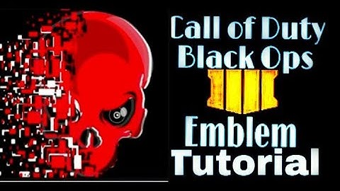 COD BO4 Black Ops 4 Easy Emblem Tutorial